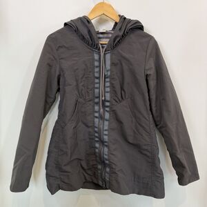 Prairie Underground Jacket Women Medium Gray Mid-Victorian Rain Cloak Outdoor